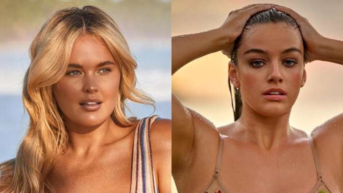 Georgina Burke and Sixtine.